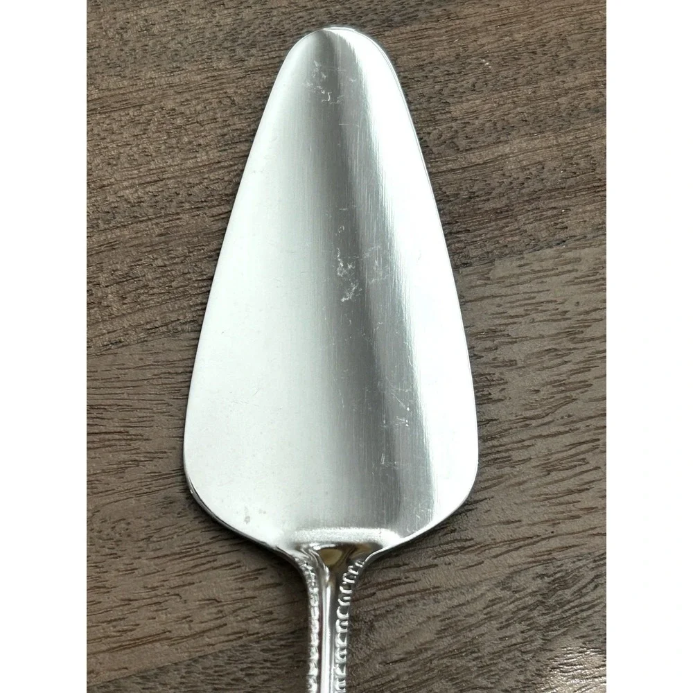 Reed & Barton Englefield Pie Cake Server Stainless Glossy 9.75